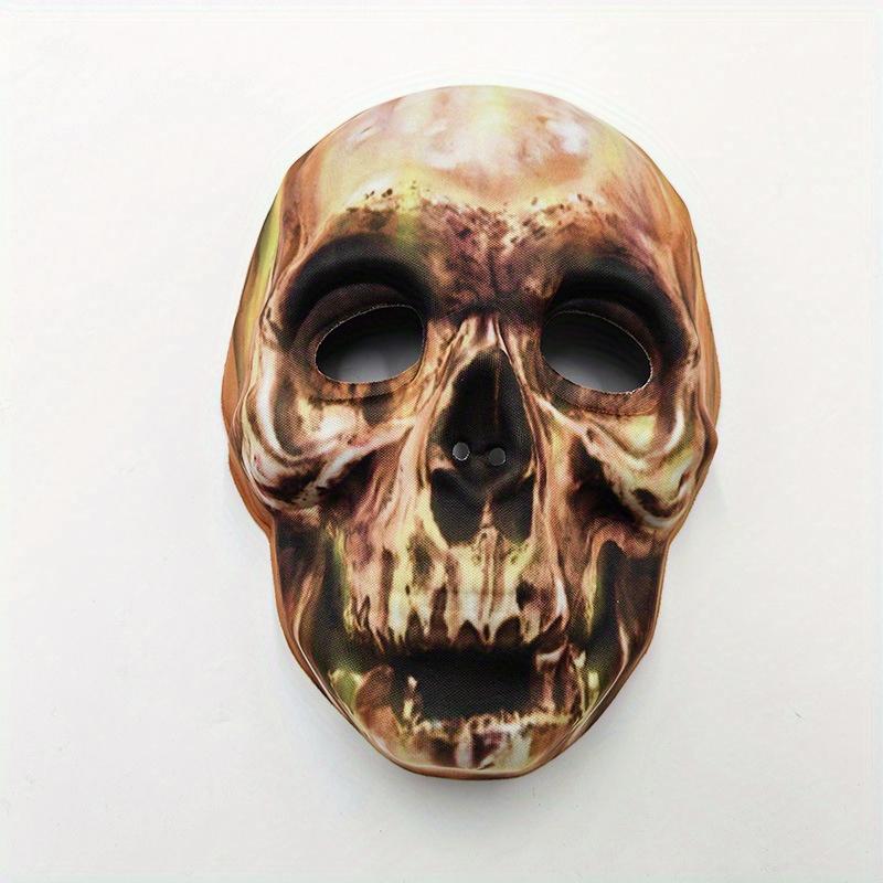 1PC Halloween Skull Terror Mask, Carnival Ball Mask, Atmosphere Mask, Halloween Decoration Prop, Party Mask, Halloween Gift