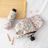Durable Frame Steel Automatic Open Close Sun Rain Umbrella With Retro Floral Print