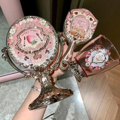 Flower Knows 9η Επέτειος Επιτραπέζιος Καθρέφτης Air Cushion Χτένα Βούρτσα Κουβάς