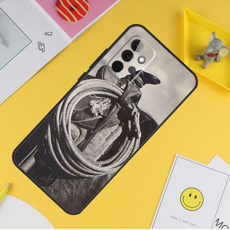 Extreme Sport Rodeo Cowboy Case For Samsung Galaxy A54 A34 A14 A13 A33 A53 A12 A32 A52 A71 A51 A15 A25 A35 A55 Cover