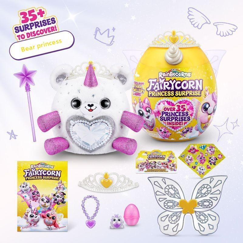 Serie Fairycorn Princess Flamingo Collectible Plush Toy Magical Surprises Cuddle