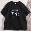 Are You Ok Funny Stick Unisex Cartoon Empathy Tshirt Short Sleeve T Shirt for Unisex Women Breathable Casual Cotton Loose Tops