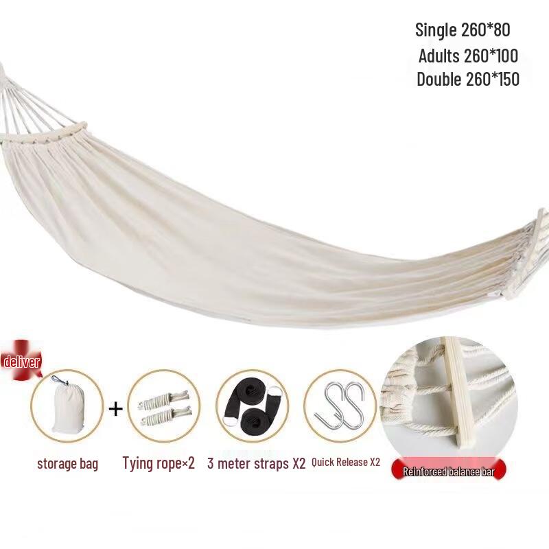 Portable Double Sleeping Hammock