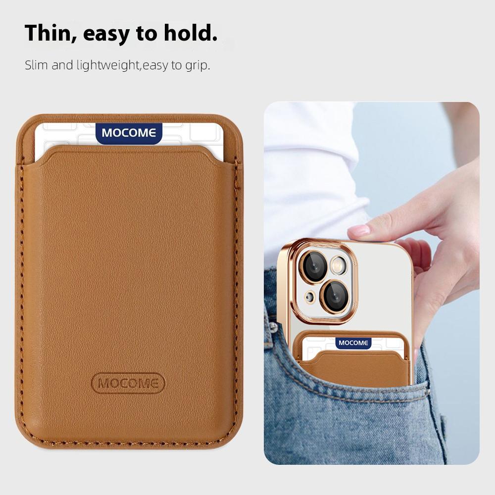 For iPhone 15 Case Compatible with MagSafe TPU + PC Mobile Cover with Card Bag