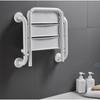 Bathroom Stainless Steel Folding Seat Toilet Handrail Anti Slip Elderly Safety Wall Stool Handicapped Armrest Bath Chair