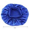 Satin Wide Brim Nightcap Silky Bonnet Hair Wrap for Sleeping Sleep Cap With Elastic Soft Band Styling Cap Hair Wrapping Caps
