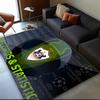 1PC rug Soccer Team Qarabag Design Carpet, Chair Rug,Area Rug for Office Bedroom living rooms bedroom, Doormat decor Christmas fan gifts