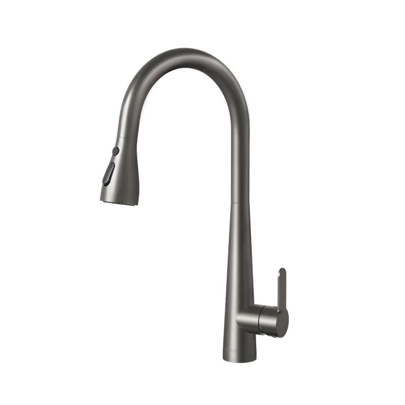 ARROW Gunmetal Grey Pull-Out Kitchen Faucet