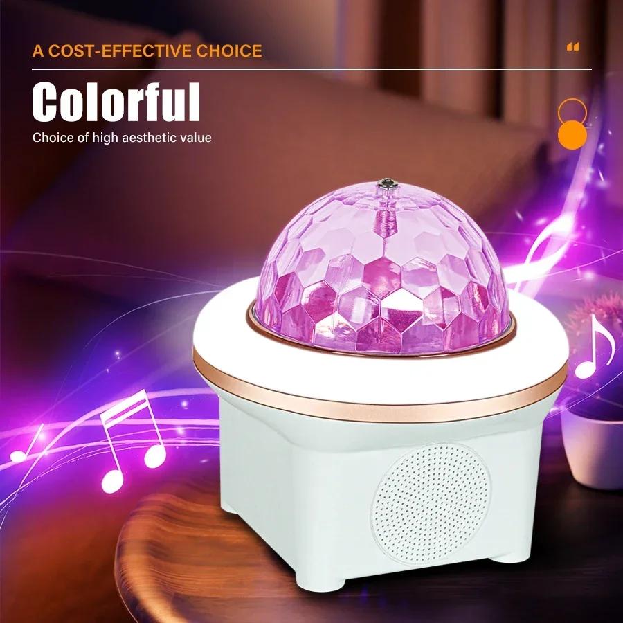 Starry Projector Galaxy Night Light with Ocean Wave Music Speaker Sky Light Projector for Bedroom Decoration Birthday Gift Party