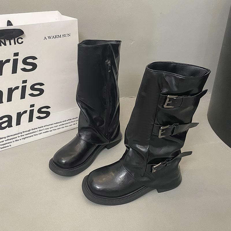 

Женские модные и универсальные удобные мягкие эластичные амортизирующие нескользящие повседневные ботинки мартин с усиленной поддержкой свода стопы 40 чёрный