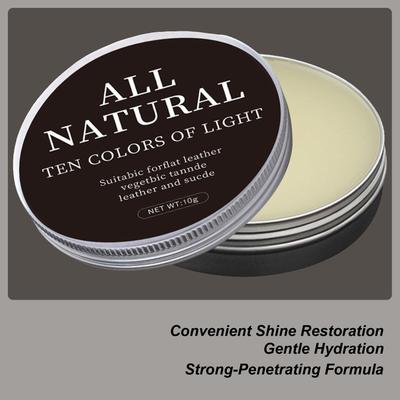 Leather Restoration Cream 10g Leather Polish Care Cream Couch Care Conditioner For Automotive Furniture Boot Couch Seat Purse