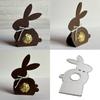 Easters Rabbits Cutting Dies Cuts Stencils Metal Die Cuts Templates Molds for Scrapbooking Album Card Making Decorations