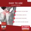 Sloan’s Pain Relief Balm 10 G Pack of 3 | Fast Absorbing Heat Action Ointment for Joint, Neck, Back and Muscle Discomfort Relief