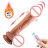 20 Mode Automatic Telescopic Dildo Wireless Remote Women Vaginal Masturbaotr Smart Heating Sex Toys