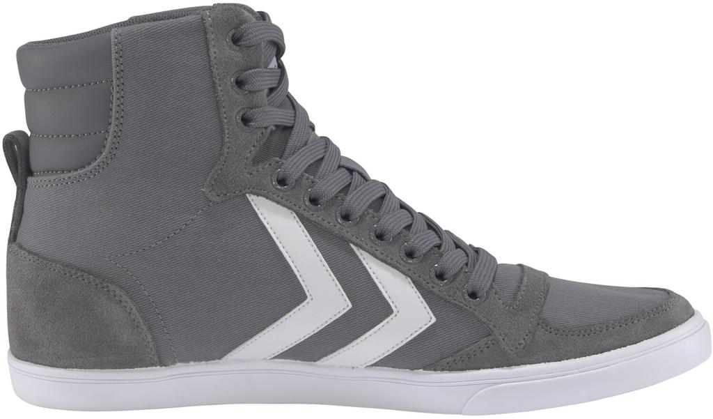 Кроссовки Hummel Slimmer Stadil High Canvas серые/белые