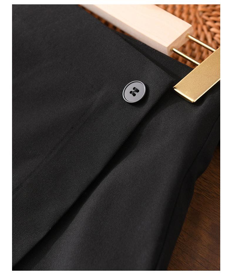 Rongtai Women's High-Waisted A-Line Irregular Skort - 2026 Casual Chic Collection