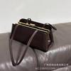 [Herbst Neu] Leichter Luxus Retro Texturierte Schulterhandtasche Nischen Satteltasche Unterarm Baguette Tasche