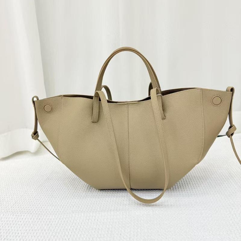 

Женская сумка-тоут нишевая, большой вместимости, из натуральной кожи, женская сумка, модная сумка для поездок на работу One Size хаки