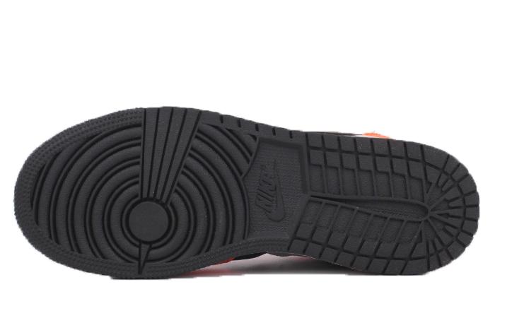 Jordan 1 Mid Black Cone GS 554725-062