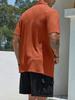 Men's Summer Solid Color Short Sleeve Shirt