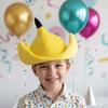 Soft Fabric Funny Fruit Headgear Quirky Cosplay Cap  Halloween Carnival Celebration