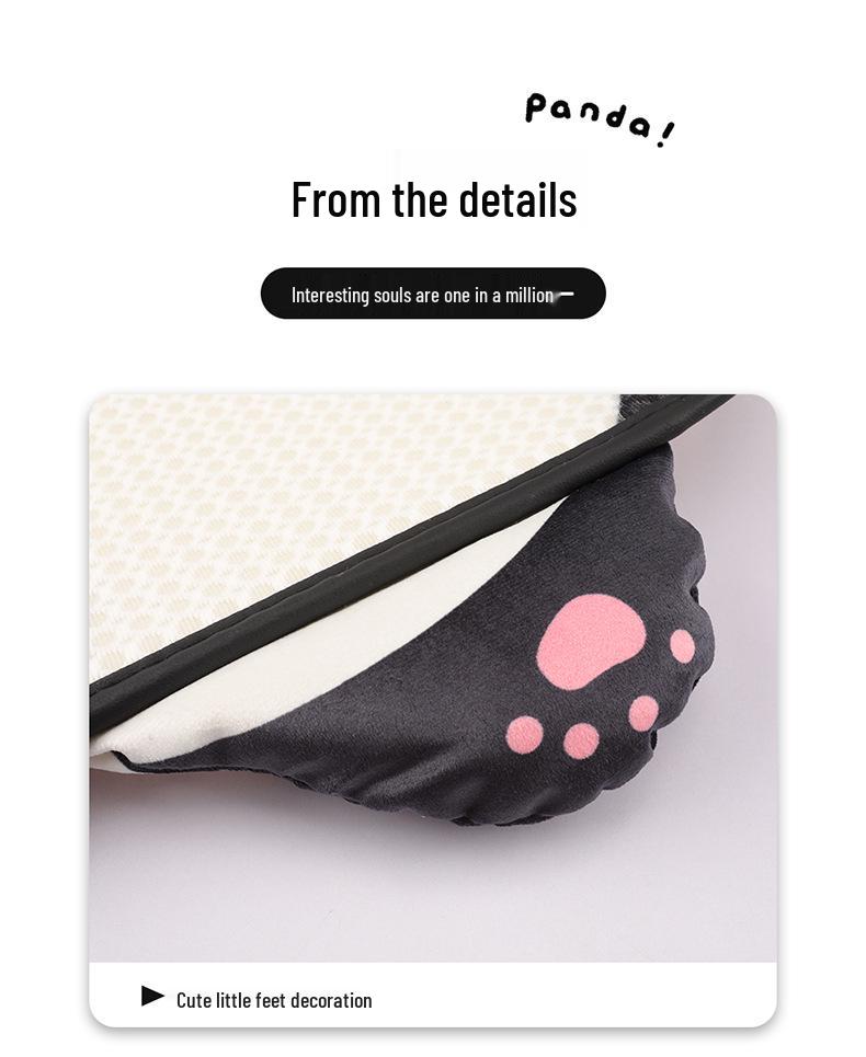 3D Panda Sommer Mesh Autositzkissen für Wuling Bingo Hongguang Mini