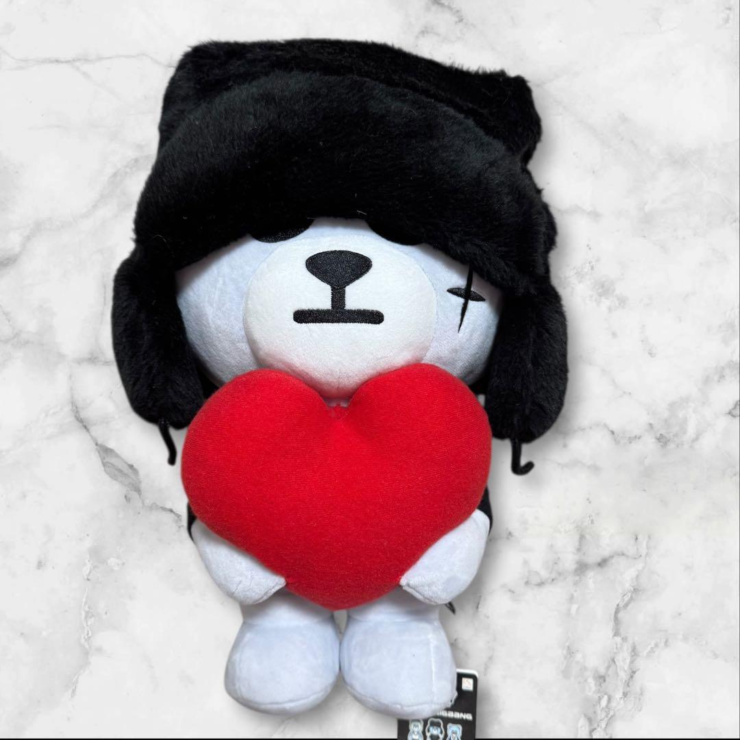 [USED] BIGBANG KRUNK G-DRAGON Heart Hug Big Plush Toy
