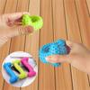 1Pc Large Small Puppy Dogs Toys Soft Rubber Bite-resistance Bone Shape Teeth Cleaning Chew Training Toys Pet Supplies 2 Sizes