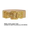 Wide Waist Strap Punk Style Decoration Belt Exquisite Stretch Waistband  for Women