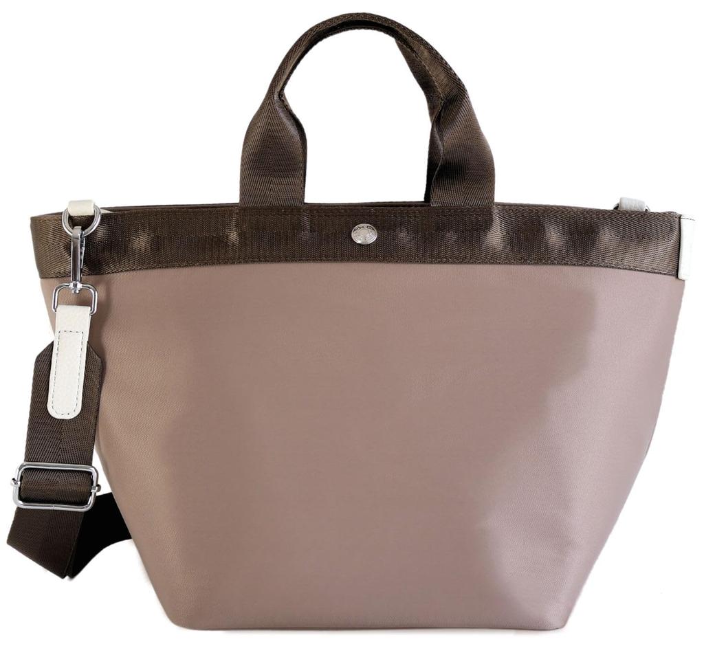 Grande Grace Nylon Tote Bag for Popular Commuter Mocha Women, Bag,