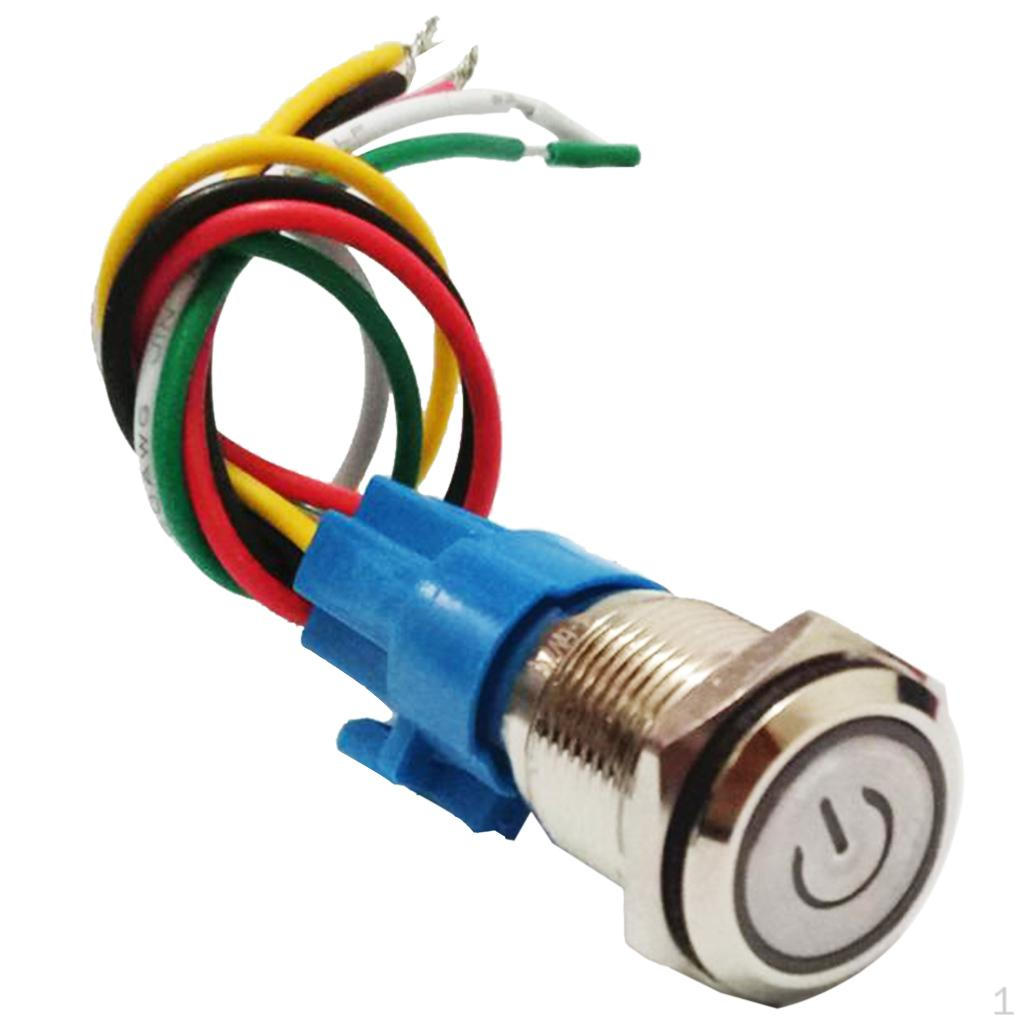 

Самокнопочный переключатель, металлическая промышленная лодка, 16 мм, 220 В,