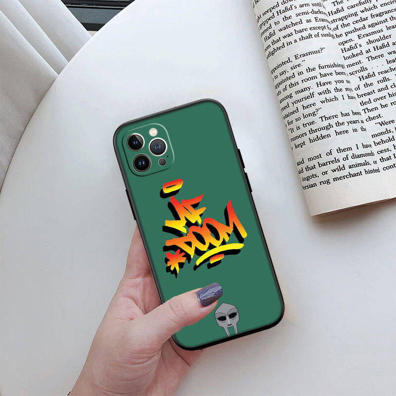 MH89 MF DOOM Phone Shell Case for iPhone 7 8 11 12 13 14 15 16 17 16E XS Pro Max XR X SE Air