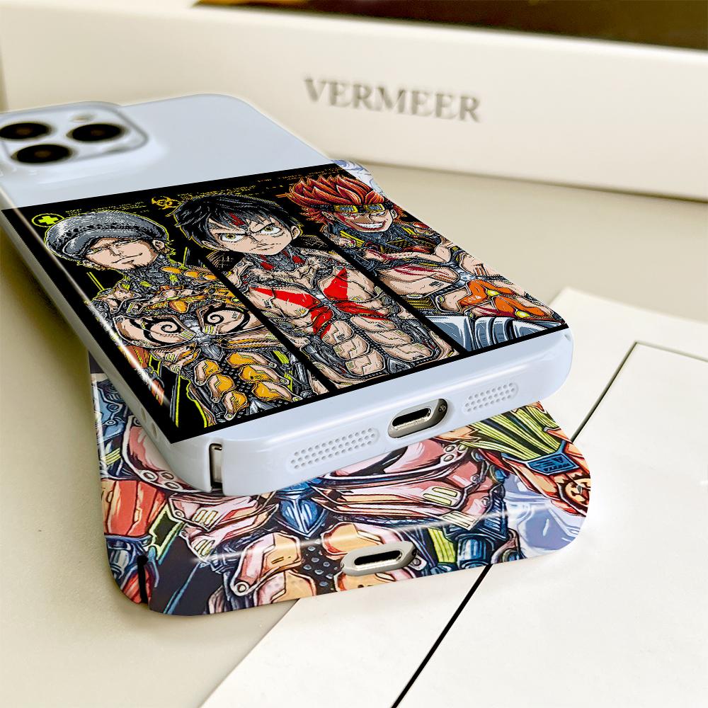 All-inclusive Film Phone Case Cartoon Fashion Design Hard Shell Full Cover Camera Protection Case for iPhone Samsung Xiaomi Poco Redmi