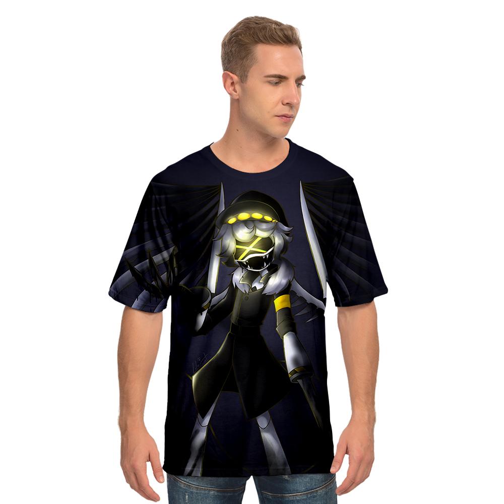 Murder Drones Anime Women Men's T-shirts Graphic Shirt Cartoon Printed O-Neck Oversized Short Sleeves Fashion Mens Clothing Streetwear