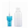 10 Plastic Transparent 50ml Small Spray Bottles for Cosmetics and Skin Care Can Be Reused with Random Colors