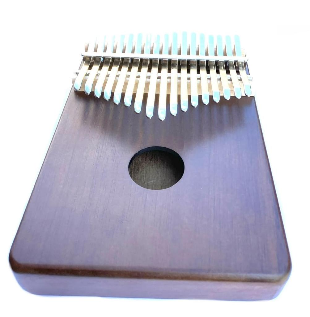 MIYINGE Kalimba in Acacia Wood Box with Scale Thumb Japanese Sheet Music Instrument 17 Tuning and 17-Note - Pre-tuned, Markings, Piano, Included,