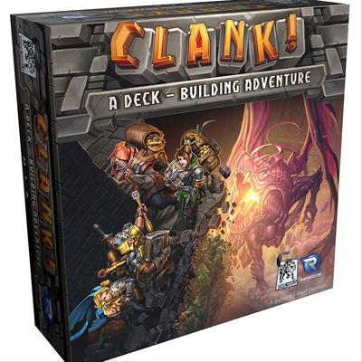 Clank Παιχνίδι Περιπέτειας με Τράπουλα Κατασκευής Παιχνίδι Επιτραπέζιο για Οικογενειακό Πάρτι Αστεία Επιτραπέζια Παιχνίδια Διασκέδαση με Κάρτες για Φίλους