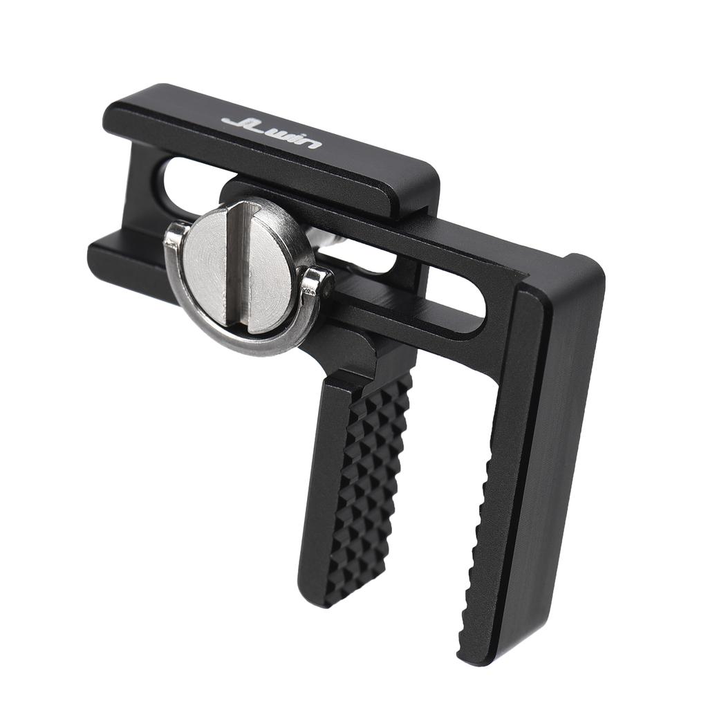 JLwin Camera Cage Cable Clamp Universal Cable Clamp Clip Aluminum Alloy with 1/4in Screw Mount for