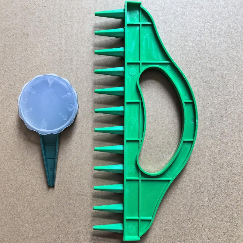 Garden Planting Tool: Fast Soil Hole Puncher for Seed Spacing & Loosening