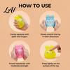 Decompression Toy for Adults Bunny Jelly Squeeze Toy Portable Soft TPR Stress Relief Travel-friendly Fidget Pressure Release Rebound Sensory