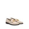 Salvatore Ferragamo Ferragamo Gancini Leather Loafers White