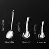 652F Stainless Steel Serving Spoon Silver Color Cooking Spoons with Long Handle Multipurpose Kitchen Spoon Spatula Tool