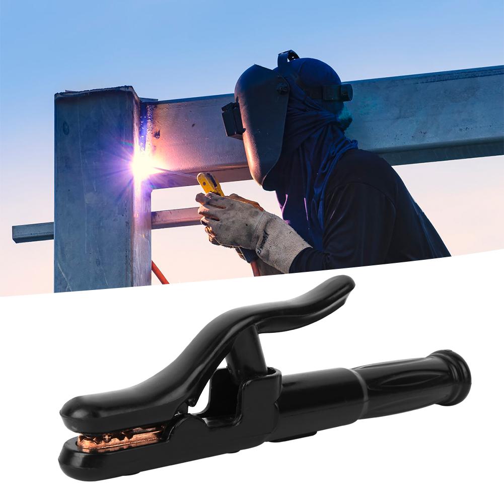 

Чистая латунь 800А Кованые Утолщенные Сварочные Клещи Защита от Утечек Аппаратный Аксессуар Держатель Электрода