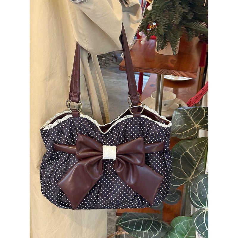 Tragetasche Damen Große Kapazität Pendler-Umhängetasche mit Unterarmgurt - Klassischer Stil Vintage-Handtasche