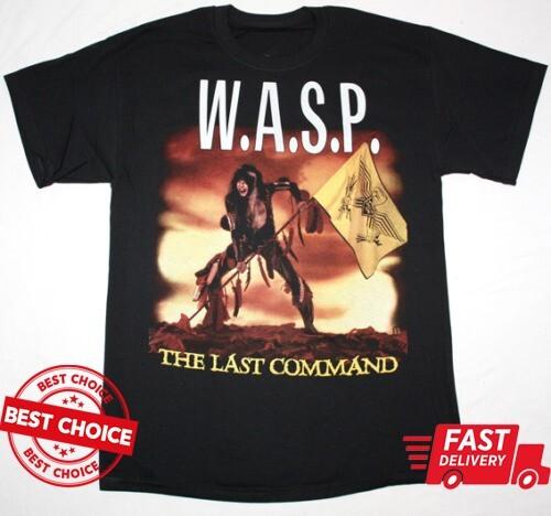 W.A.S.P. THE LAST COMMAND 85 WASP BLACK T-shirt XL