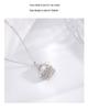 S925 Sterling Silver Woven Pearl Basket Necklace - Women's French Retro Luxury Clavicle Chain