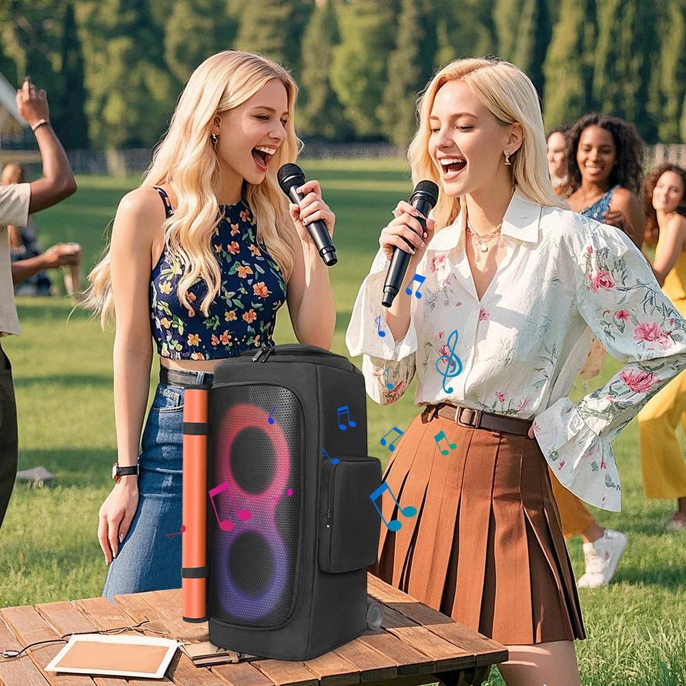 Speaker Dust Cover Waterproof Speaker Protective Cover Double-Sided Storage Bag for JBL PARTYBOX 310/320/110/120/520/710/1000