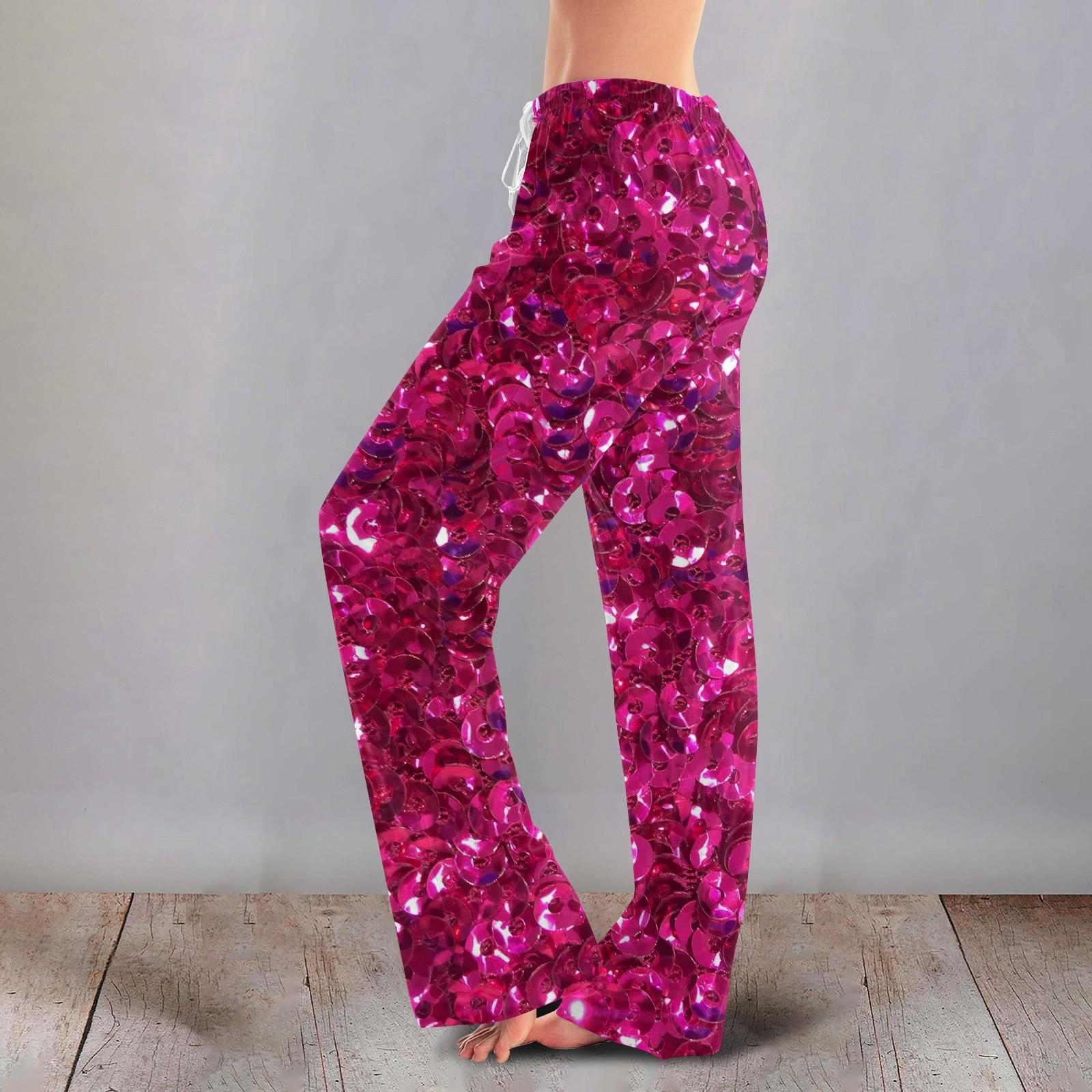 

Женские милые брюки с цветочным принтом на завязках, повседневные пижамные брюки XXXL