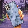 For Oppo Reno7 4G Case Fashion Tempered Glass Moon Star Bumper Cases for Oppo Reno 7 4G Phone Cases CPH2363 Luxury Funda Capa
