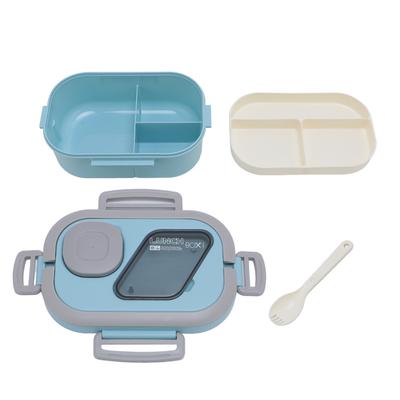 Food Storage Container Large Capacity Double Layer Lunchable Food Container for Home and Office